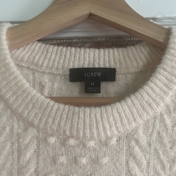 J. Crew Wool-Alpaca Crewneck Sweater — Excellent Condition - Picture 15 of 16